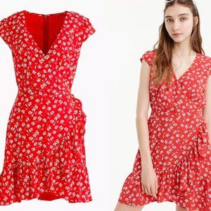 J.Crew Mercantile Faux Wrap Mini Dress